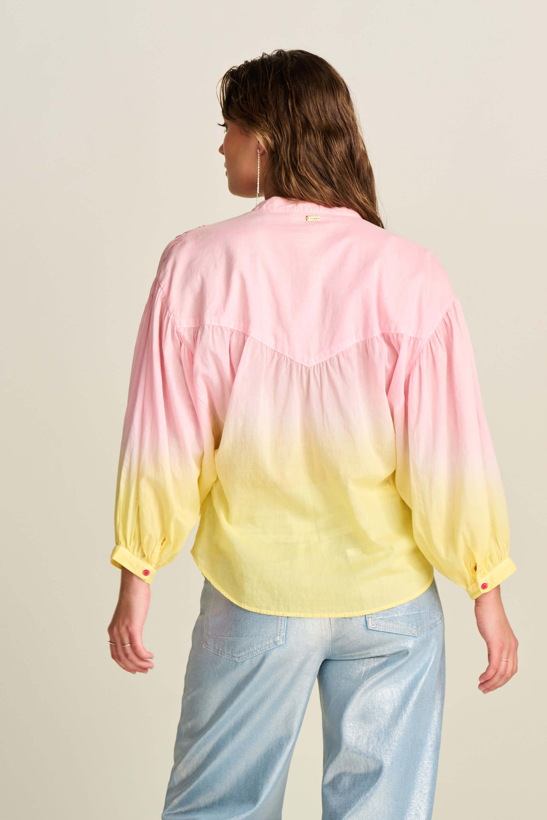 Blooming Pink Faded Shirt