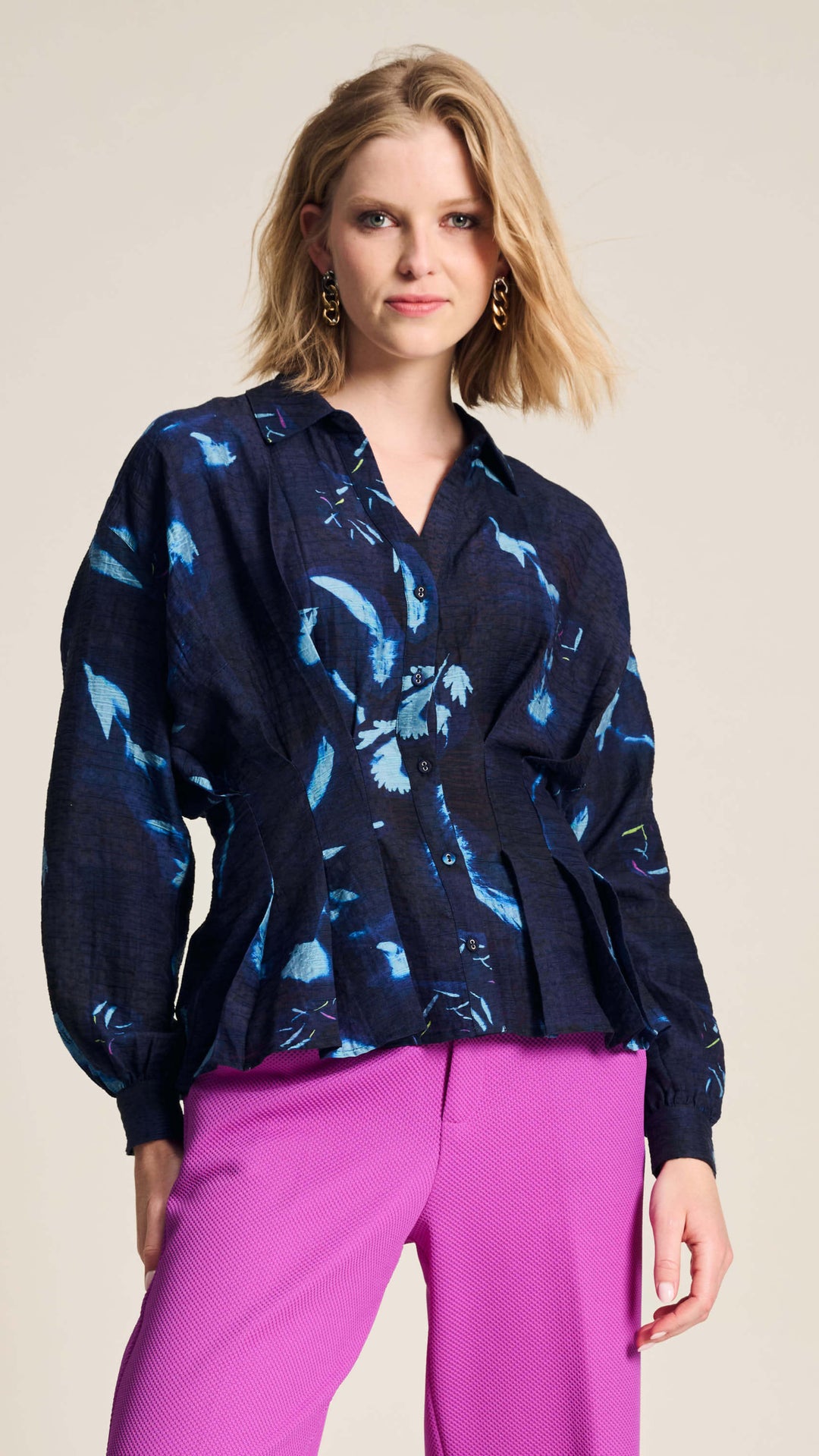 Feathers & Florals Blouse