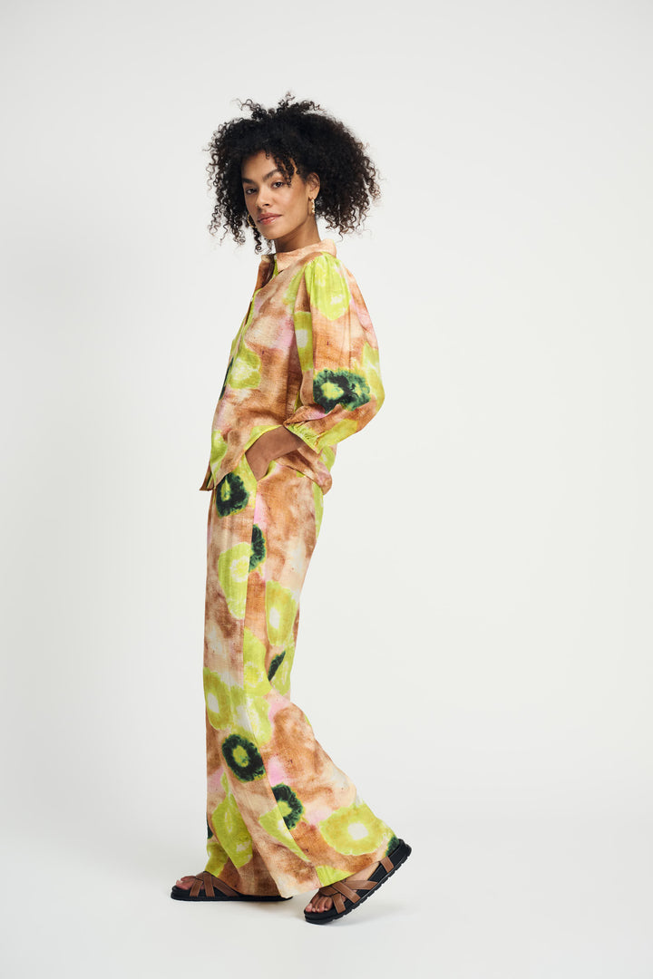 Summer Bliss Lime Blouse
