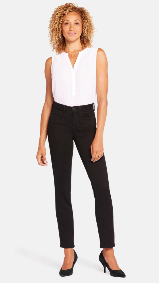 Sheri Slim Jean - Black Size 16