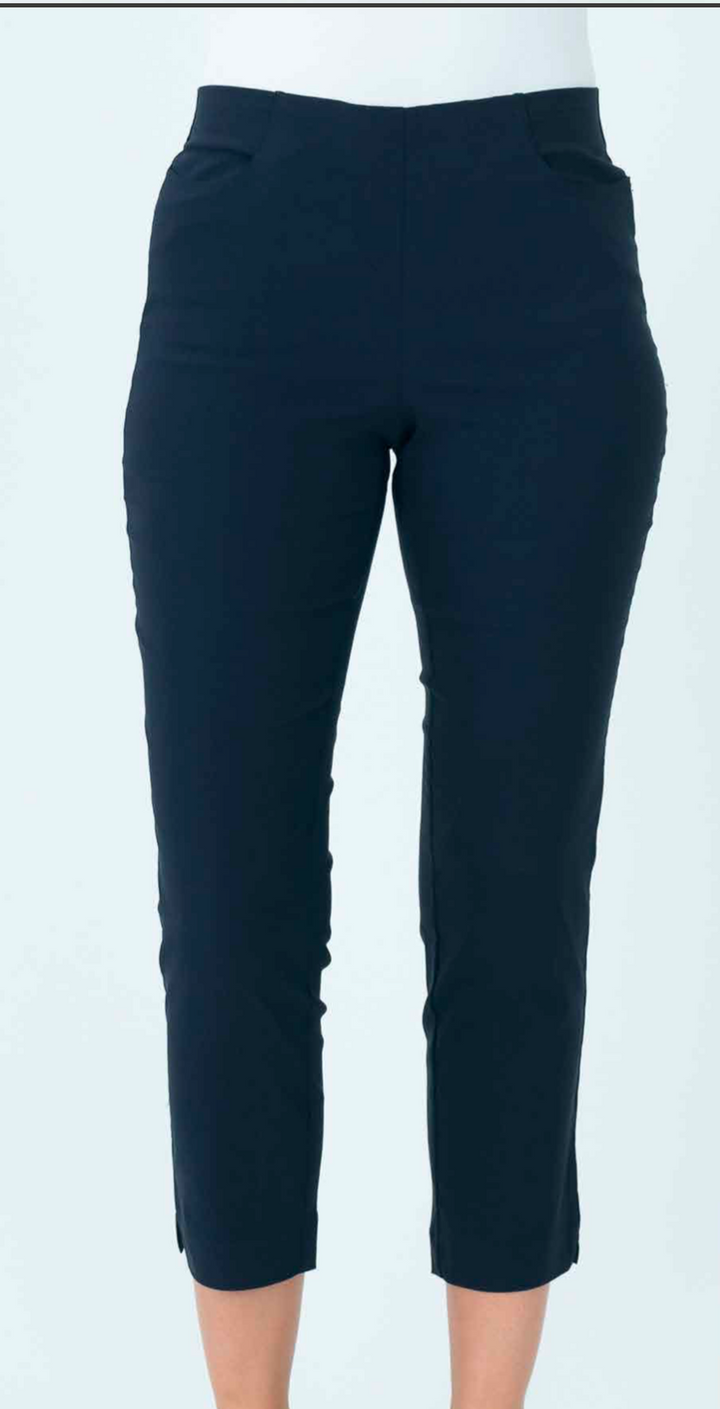 7/8 Pocket Pant Black/White Size 10/12