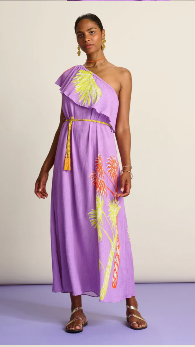 Lilac Flower Dress Size 12