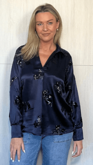 After Dark Shirt - Midnight Blue