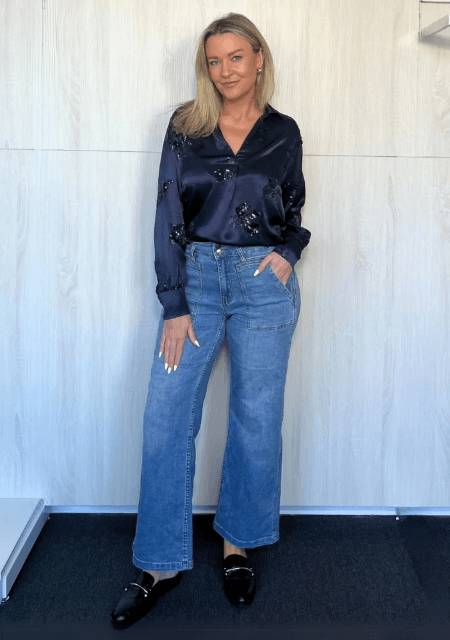 After Dark Shirt - Midnight Blue