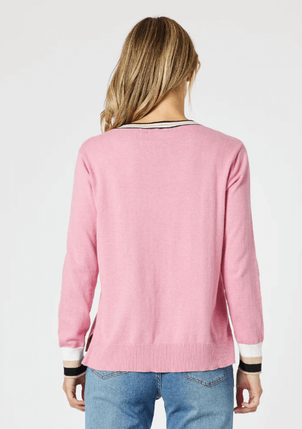 Harvard Jumper - Blush