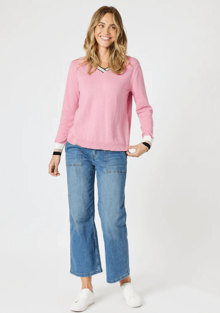 Harvard Jumper - Blush