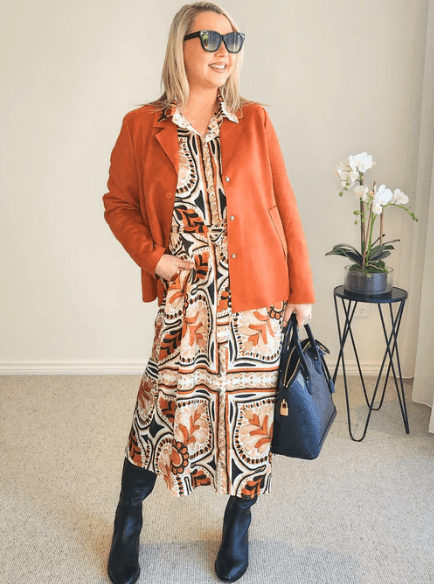 Avenue Faux Suede Jacket - Fig