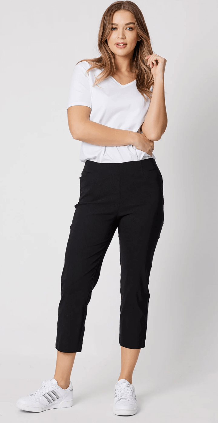 Zara Stretch Pant - Black