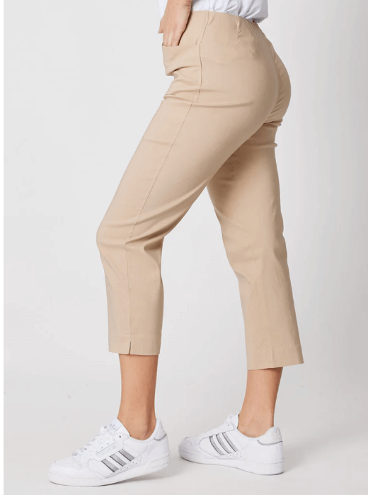 Zara Stretch Pant - Natural