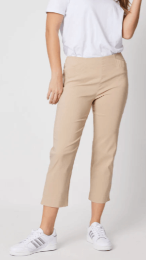 Zara Stretch Pant - Natural