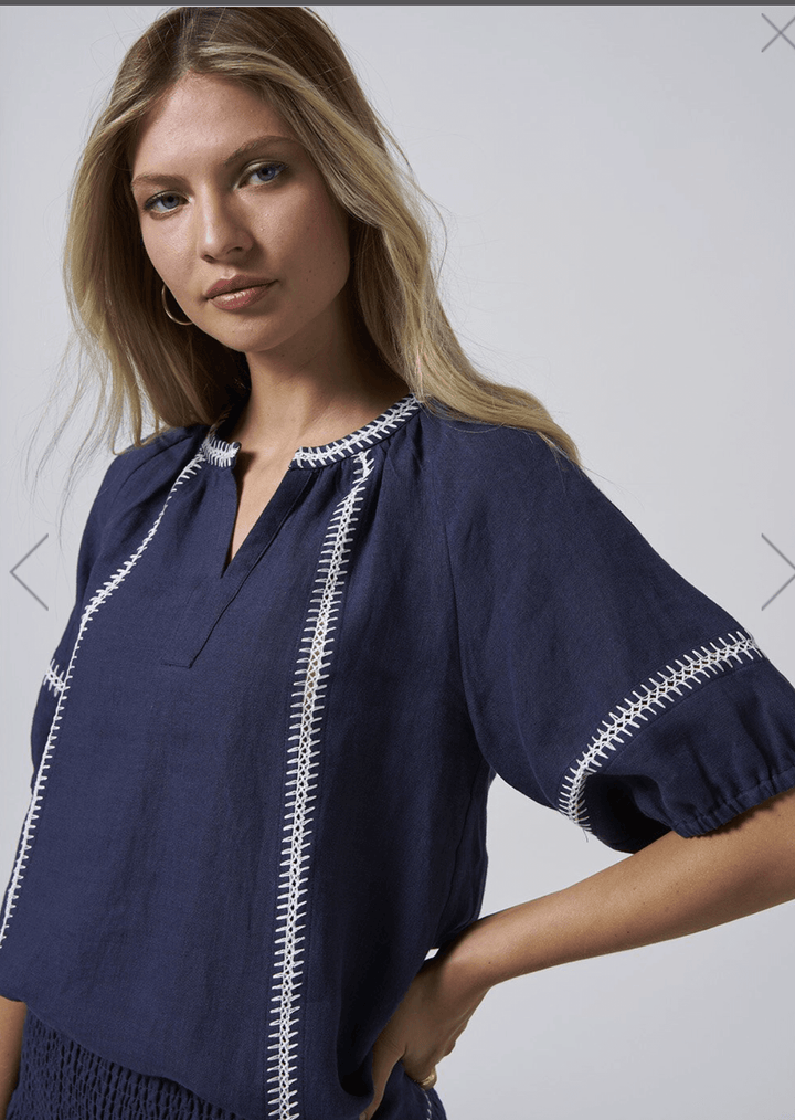 Varena Blouse - White