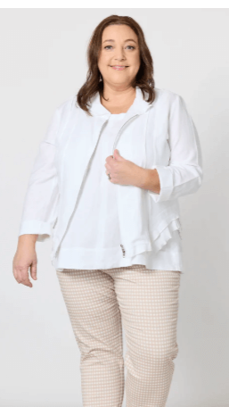 Lino Le Marais Jacket - White