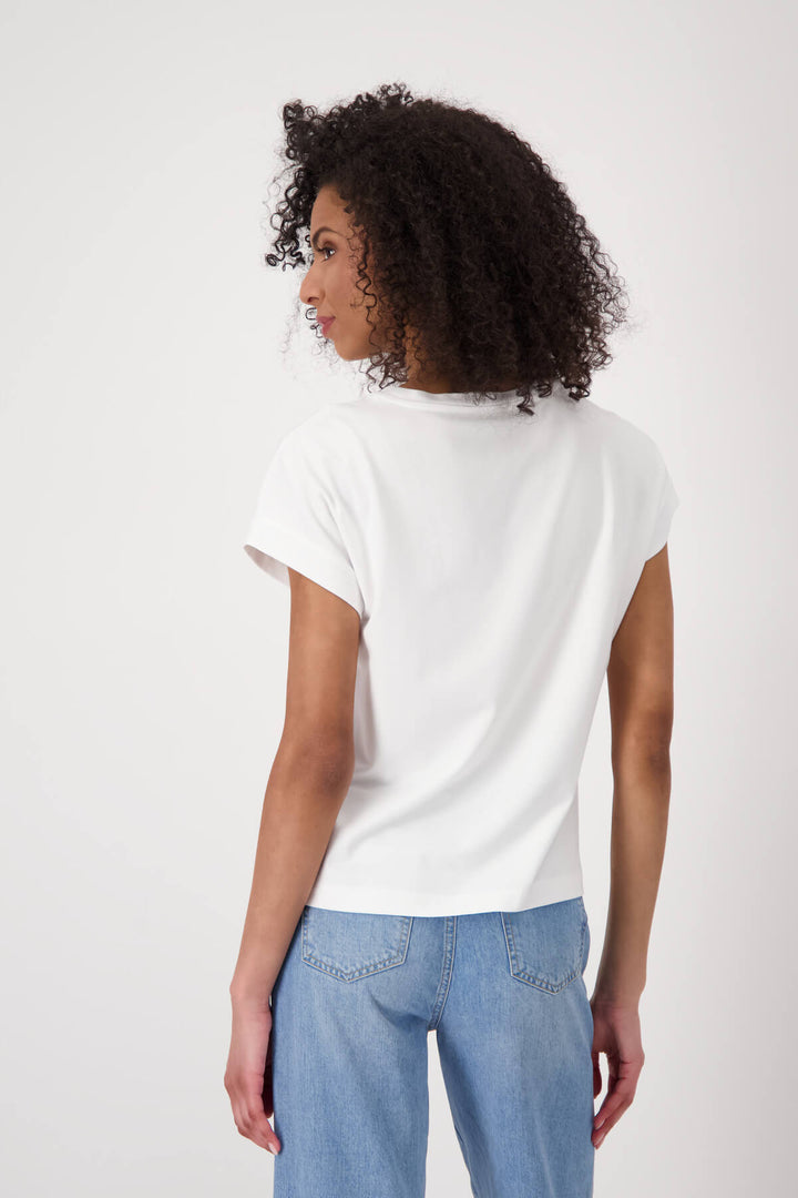 Cowboy Boots T-Shirt - Blue/White