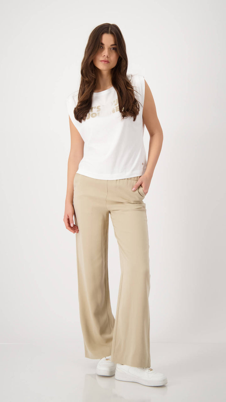 Camel Pull on Pants
