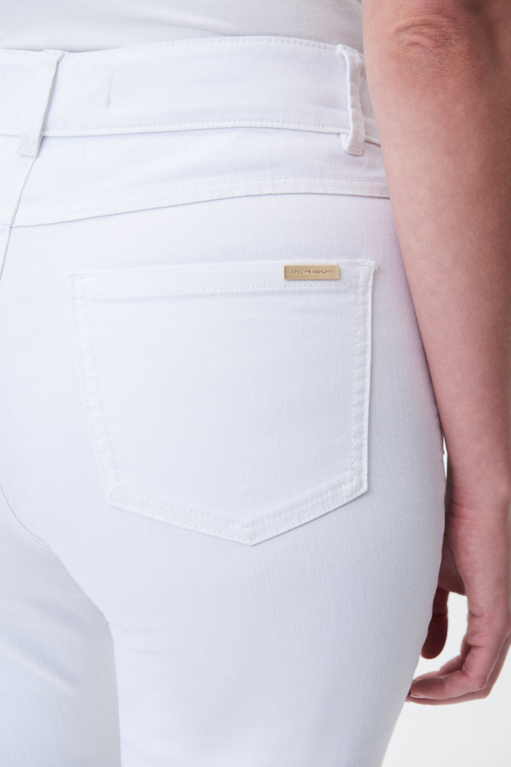 Cropped Flare Jean - White 232936 Size 6
