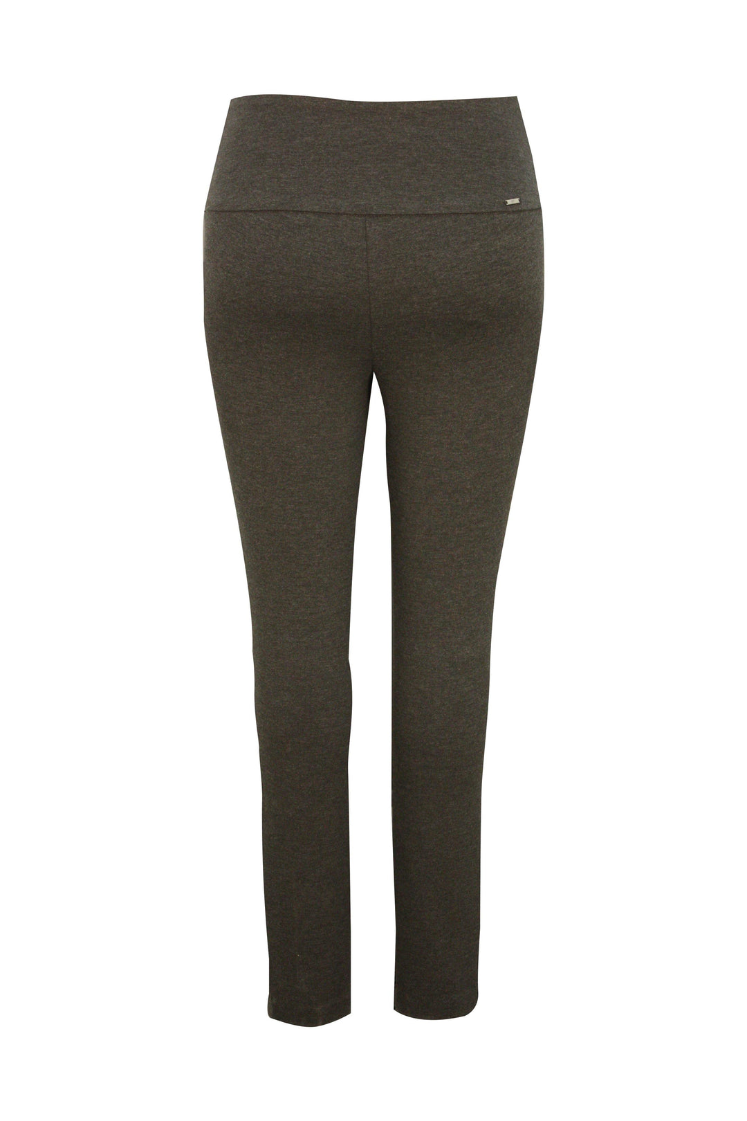 Pant - Ponte Illusion 28In Legging (Dark Charcoal) - The Wardrobe
