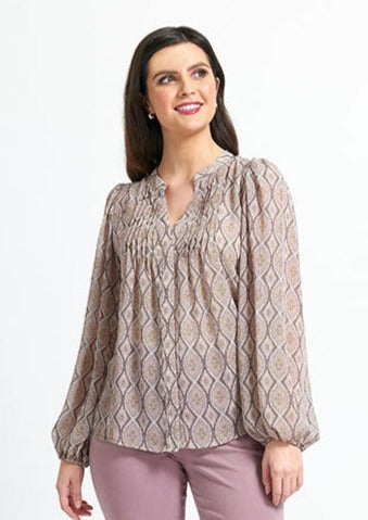 She Wears It Well Top - Beige Size 12