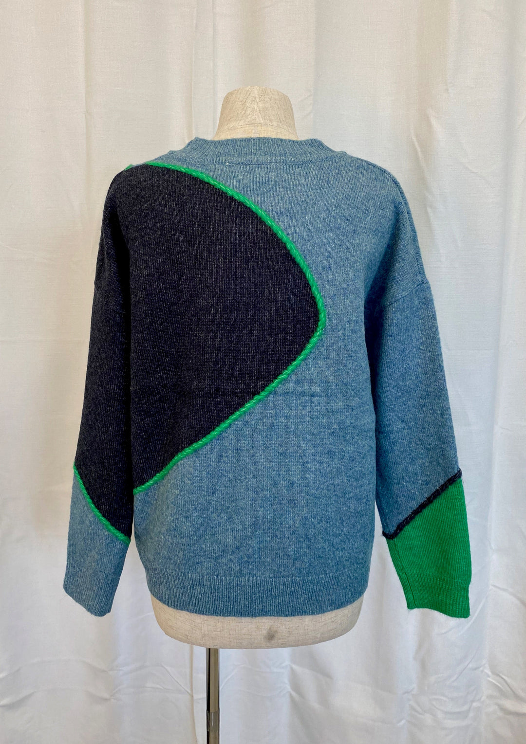 Pop & Roll Sweater - Pond Mix Size 10