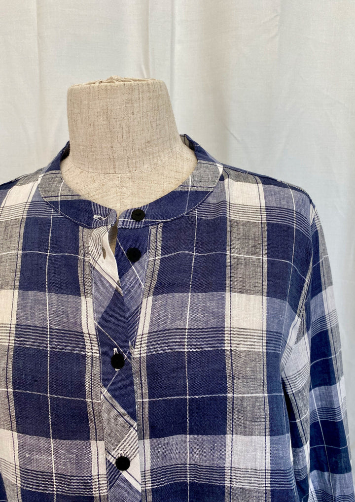 Take A Stand Shirt - Navy/White Size 12