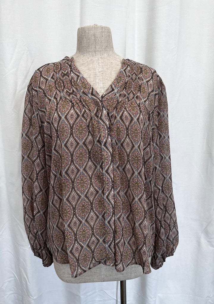 She Wears It Well Top - Beige Size 12