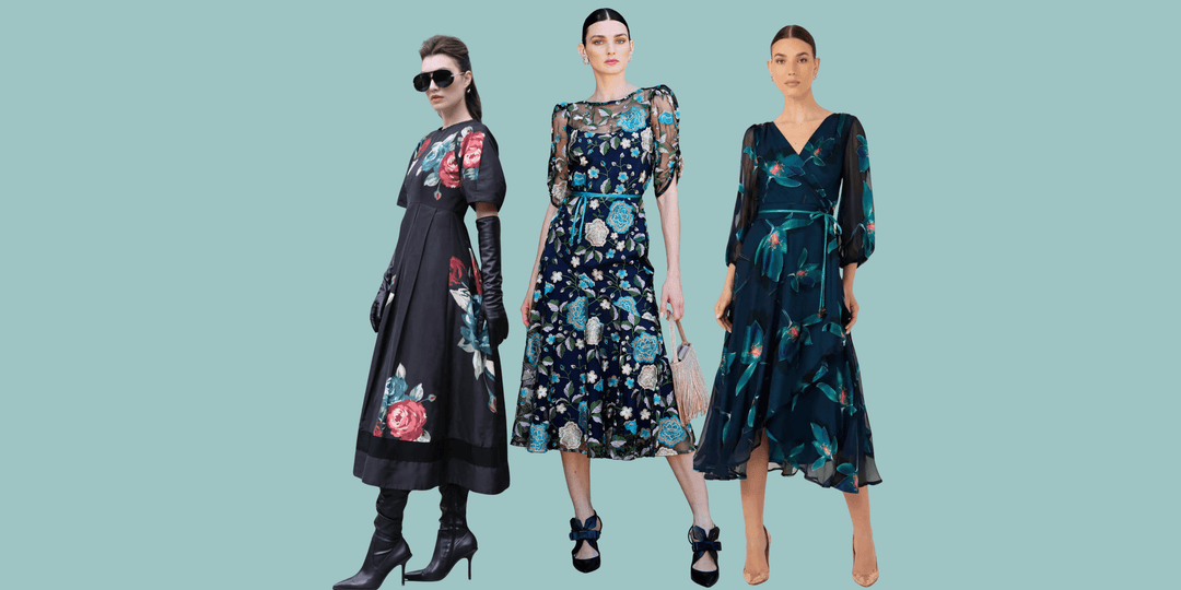 Image Banner For The Evening Wear Collection At The Wardrobe