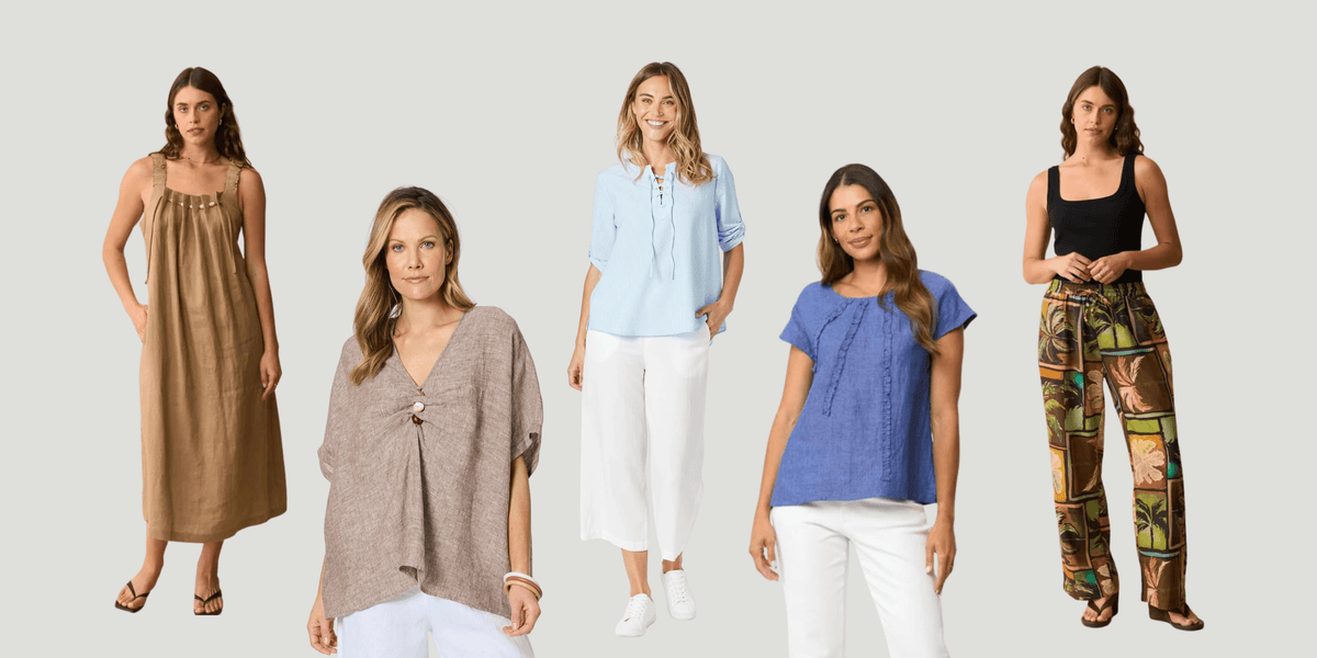The Wardrobe | Outfits of the Week | Linen & Cotton Coastal Feel