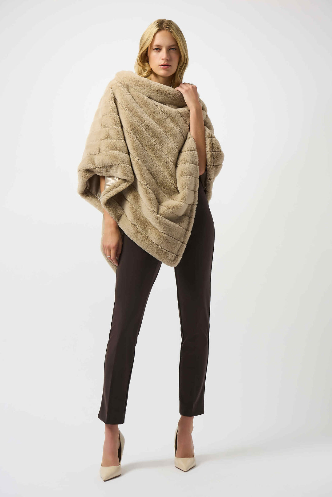 Classic Tailored Slim Pant - Mocha 144092F25