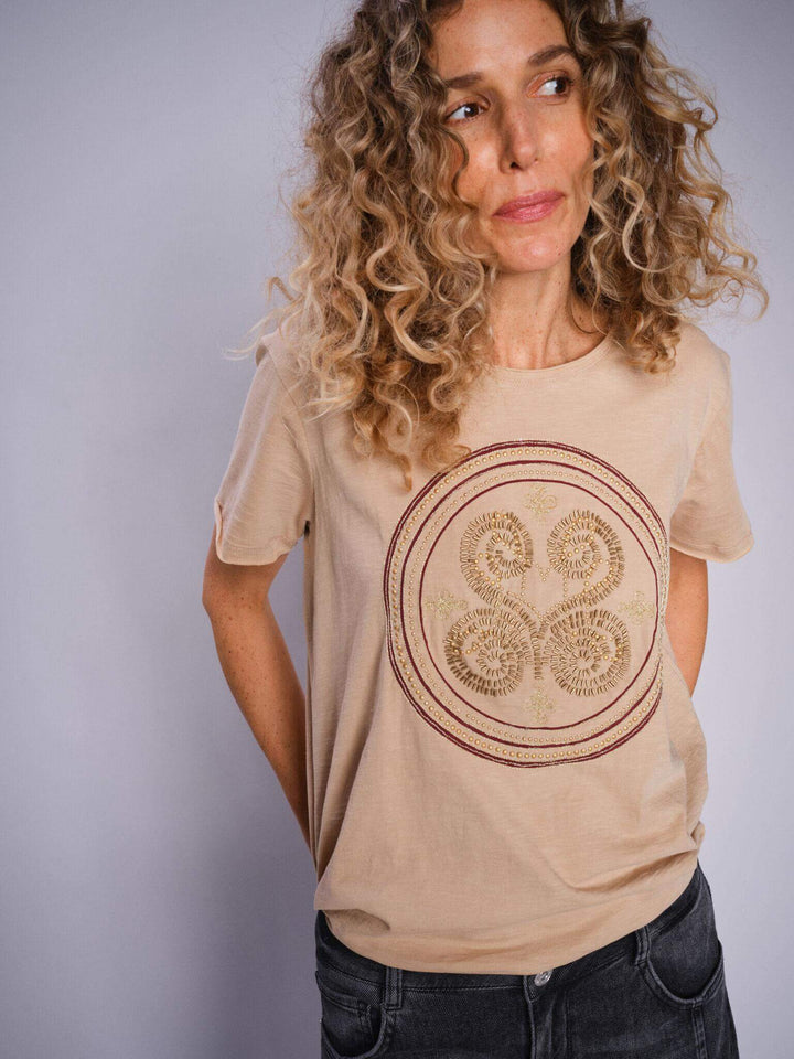 Zano Embroidery Tee