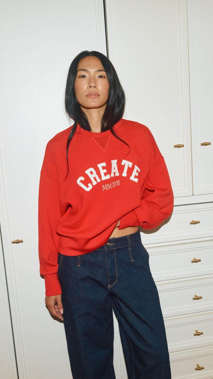 Celli Sweatshirt  - Red