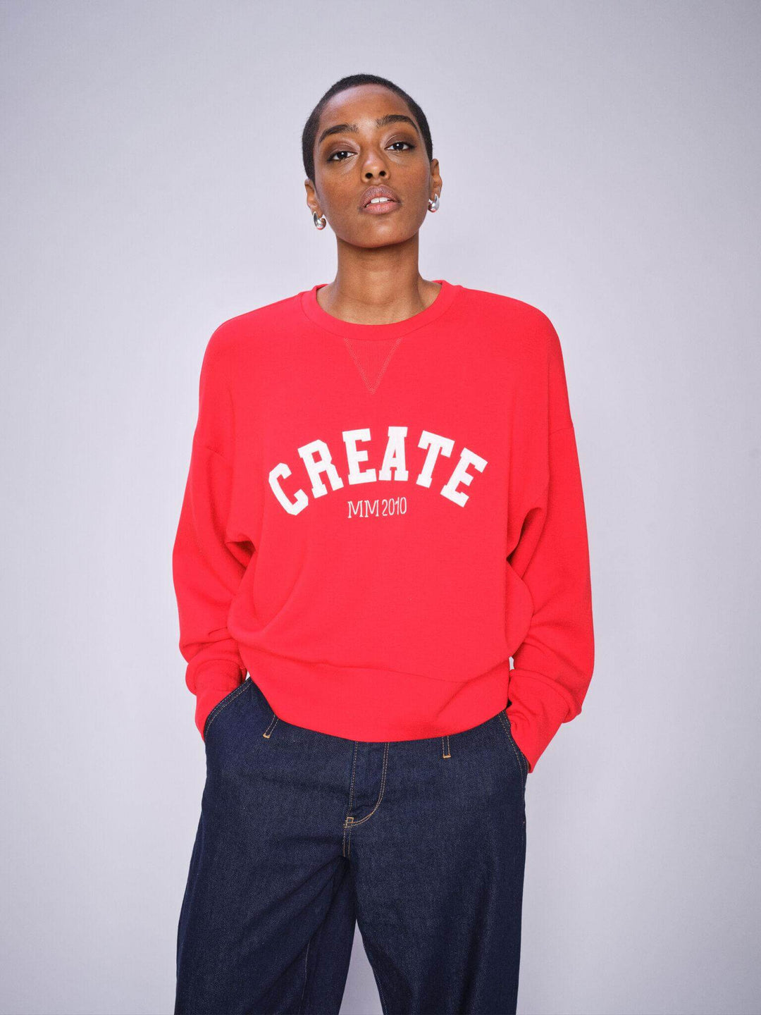 Celli Sweatshirt  - Red