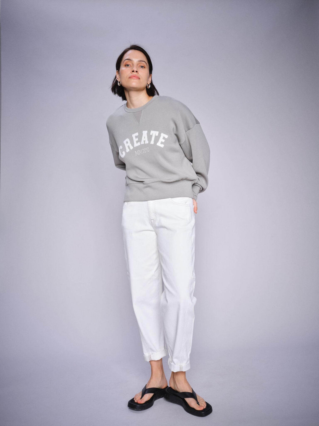 Celli Sweat Shirt  - Shadow Sage