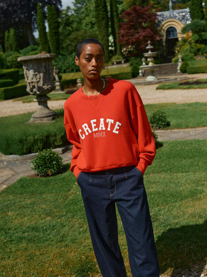 Celli Sweatshirt  - Red