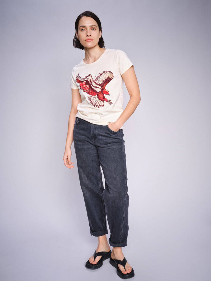 Rem Eagle Tee - Ecru