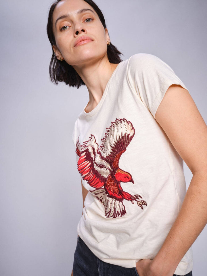 Rem Eagle Tee - Ecru