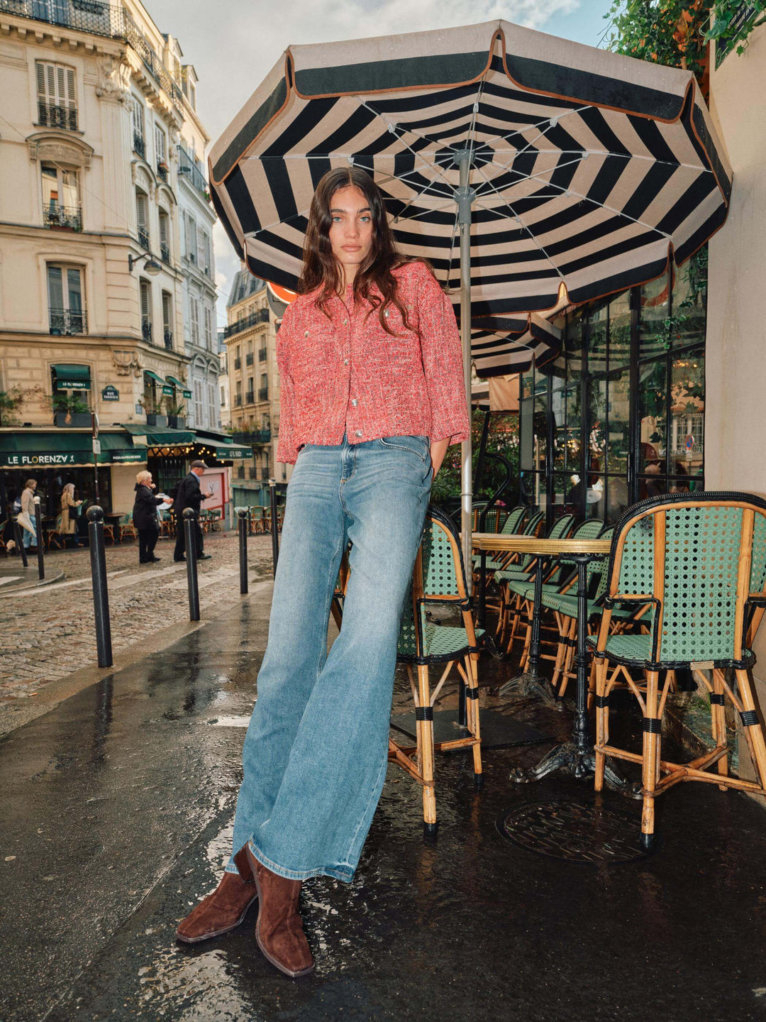 Penn Mino Jacket - Red/Pink Sherbert
