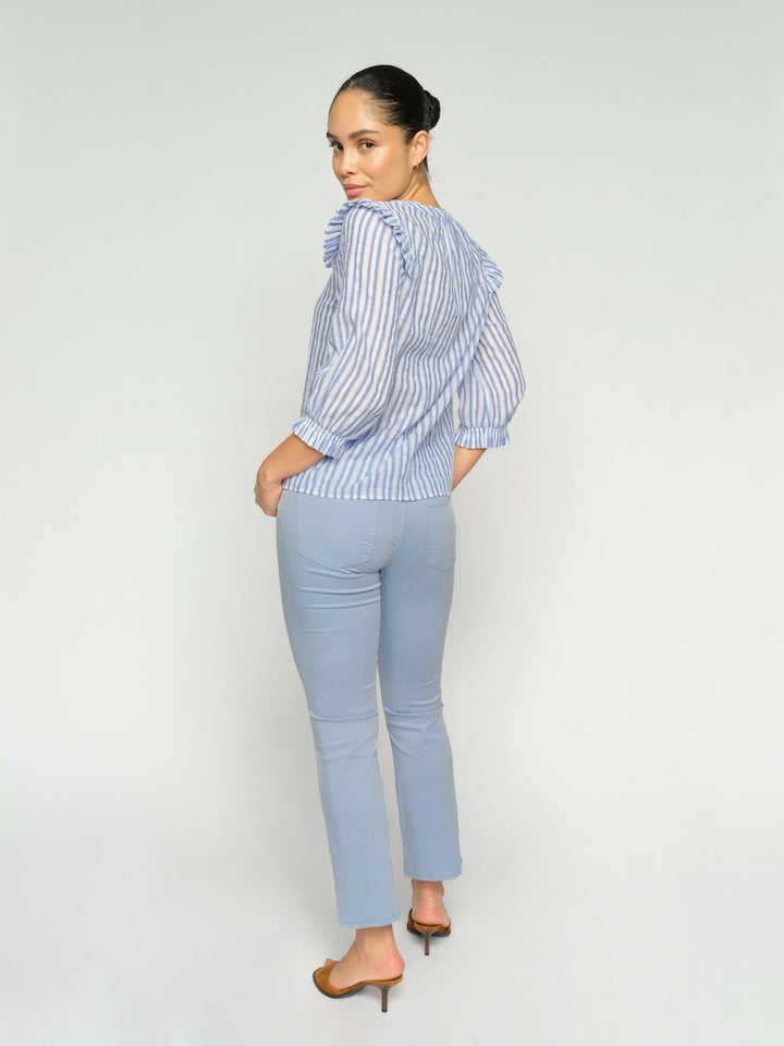 Mos Mosh Ashley Sati Pant - Pale Blue