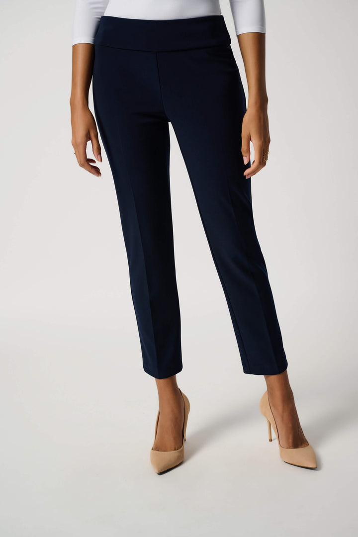 Essential Classic Cropped Pant - Merlot 181089F25