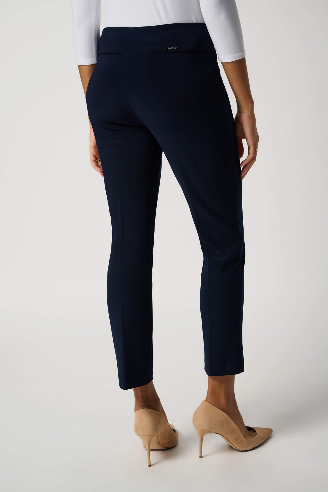 Essential Classic Cropped Pant - Merlot 181089F25