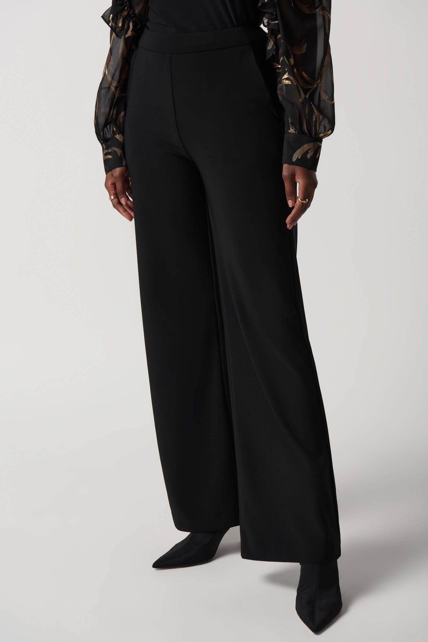 After Hours Wide leg Pant - Black 234103