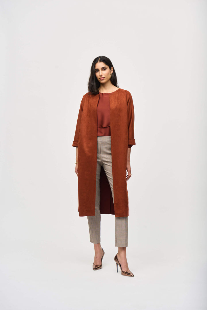 Second Nature Satin Flared Cape Top 243100