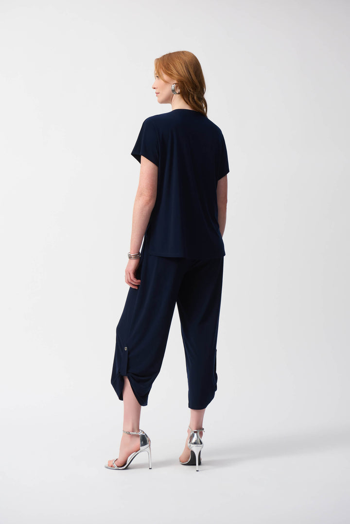 Shore Club  Culotte Jumpsuit - Black 251044