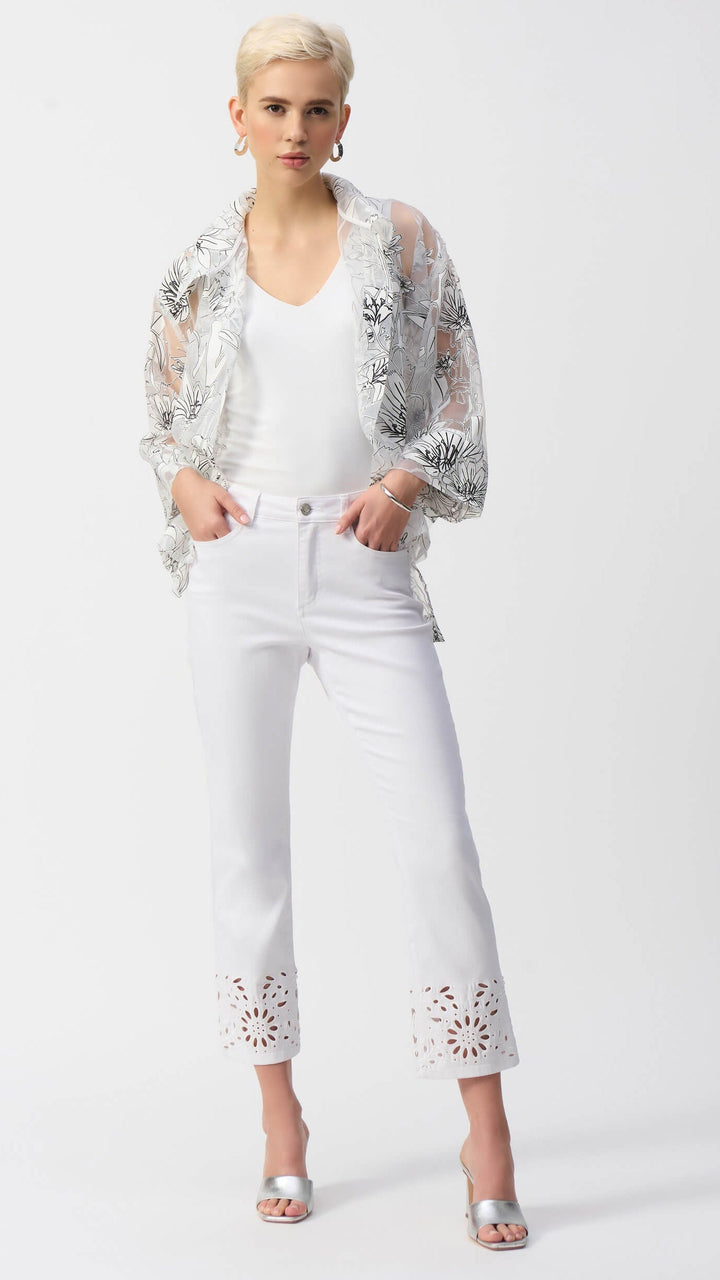 Santa Cruz Straight Fit Cropped Jeans 251965