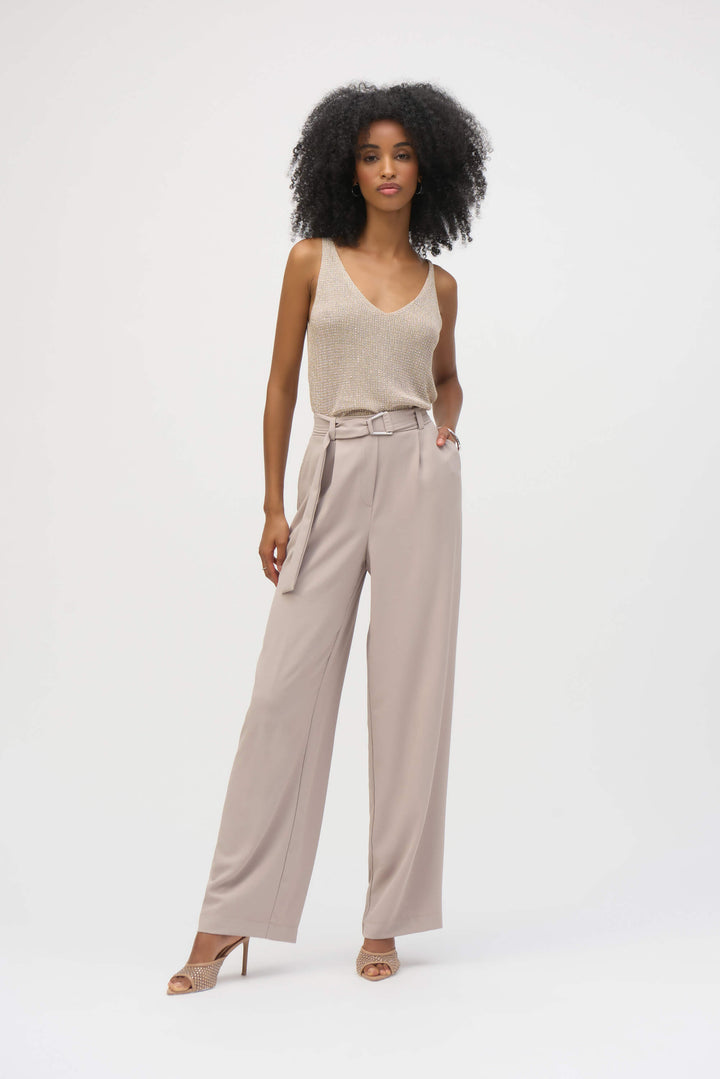 Sicilian Sun Metallic Knitted Camisole with Rhinestones 252915