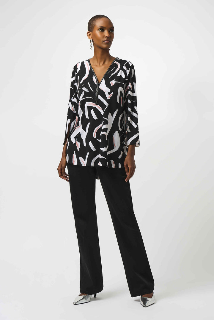 Soft Focus Printed Fit And Flare Tunic 253224
