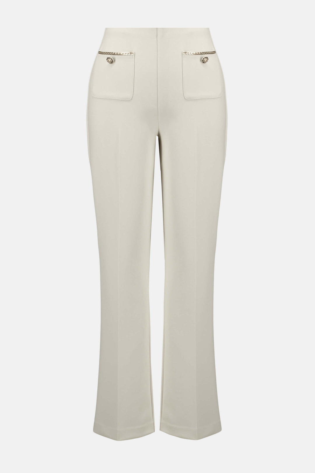 Dusk to Dawn Scuba Crepe Straight Pull On Pant - Birch  254043