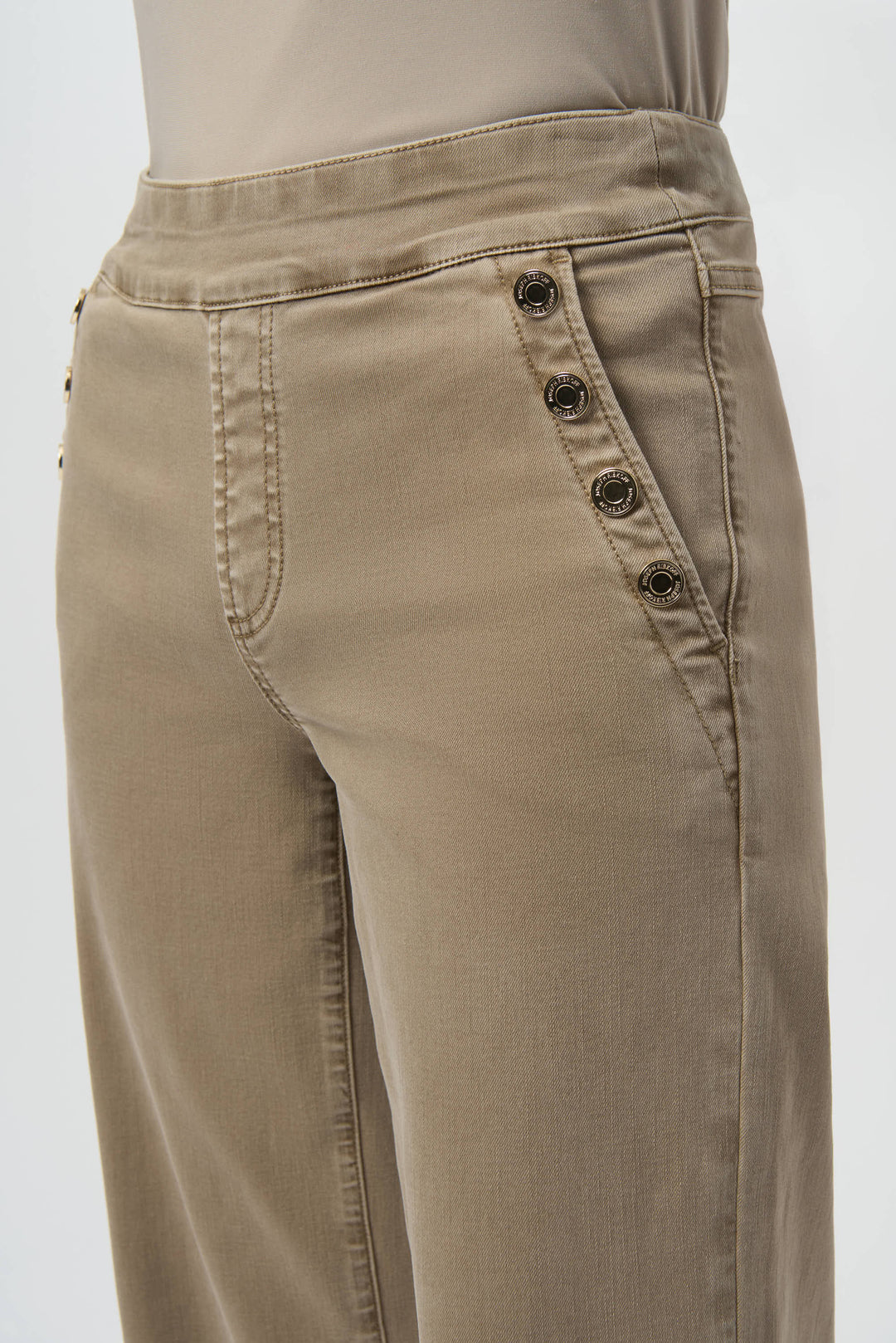 Best Bookers Classic Wide Leg Pull-On Jeans - Birch 254919