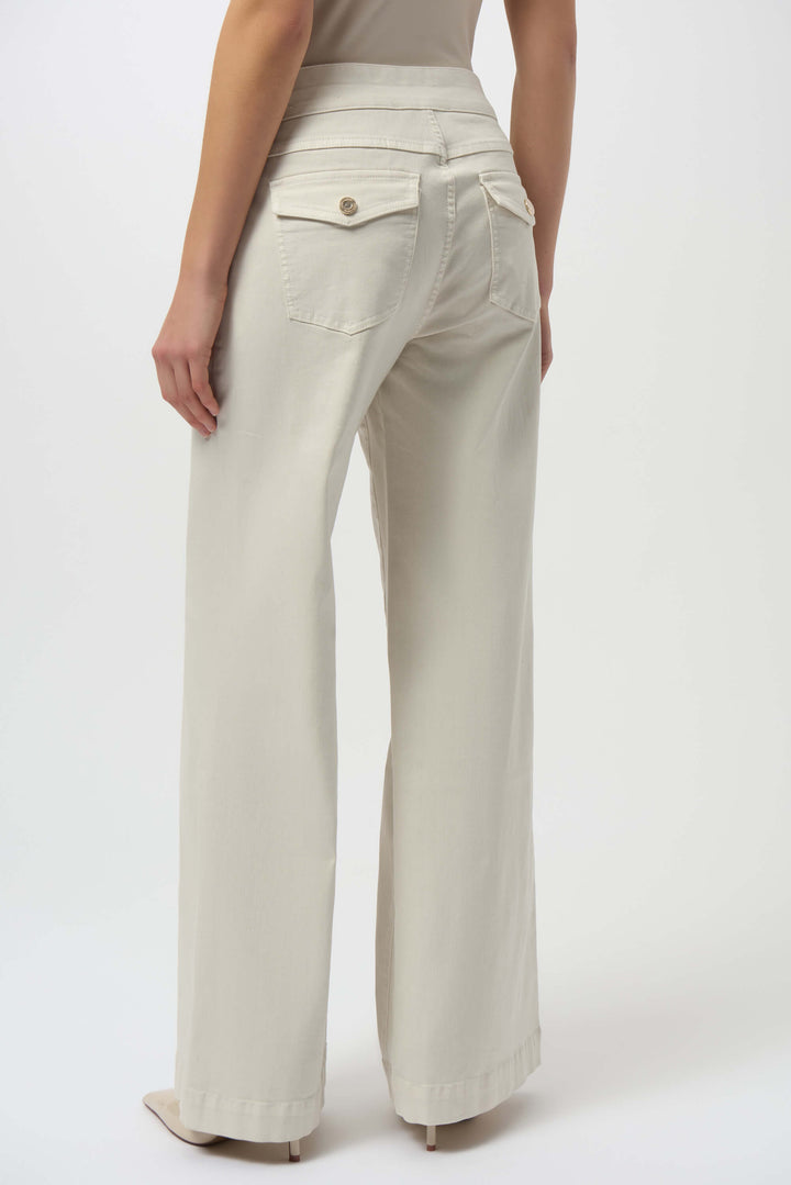 Best Bookers Classic Wide Leg Pull-On Jeans - Birch 254919