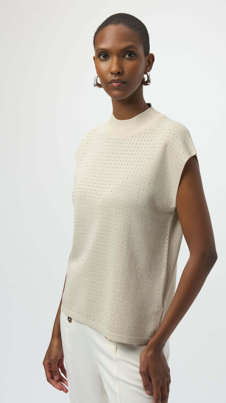 Natrual Habitat Sweater Sleeveless Knit - Birch 254935