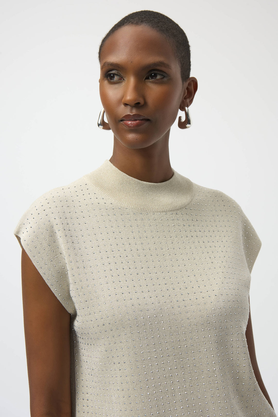 Natrual Habitat Sweater Sleeveless Knit - Birch 254935