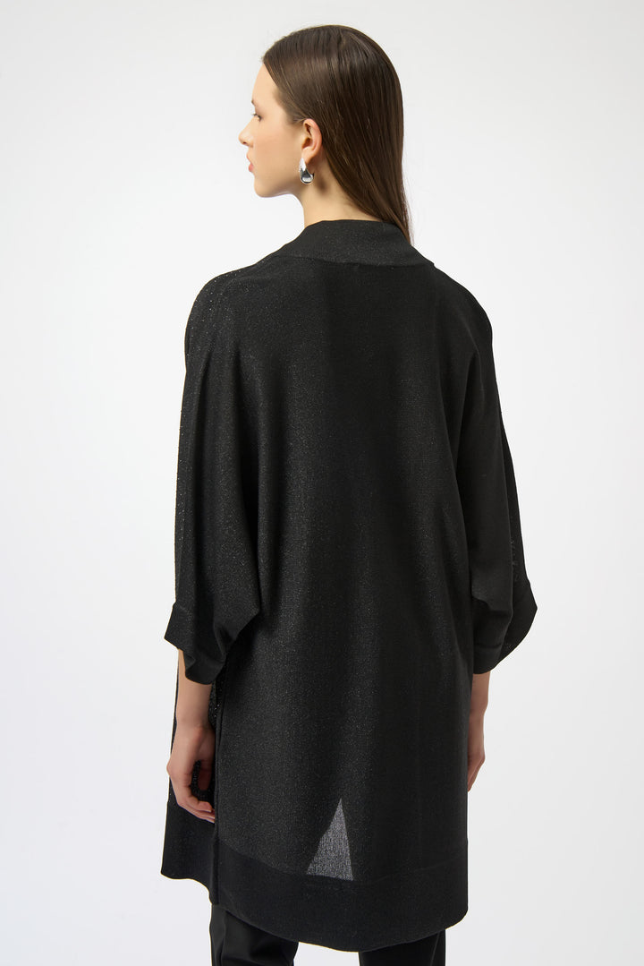Natrual Habitat Sweater Knit Cover Up - Black 254937